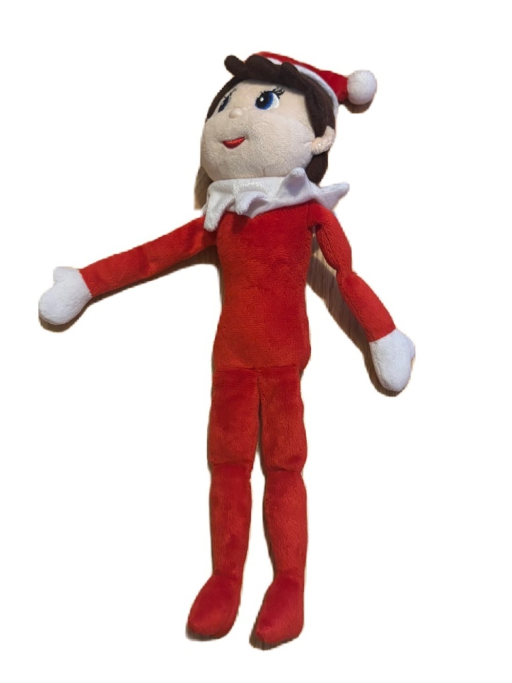 Elf on the Shelf Plush Stuffed Animal Toy Red White Christmas